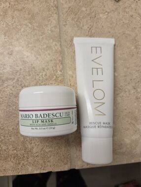 Mario Badescu Lip Mask & Eve Lom Rescue Mask Bundle